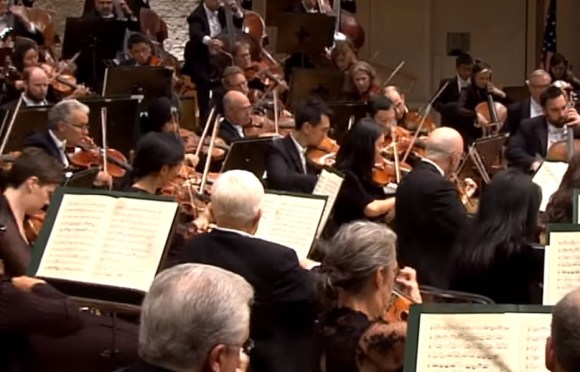 (not this orchestra but you get the idea)